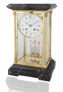 L'EPEE FOUR-GLASS CARRIAGE CLOCK