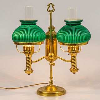 Reproduction Brass Student Lamp 