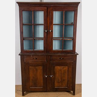 American Stained Pine Cabinet