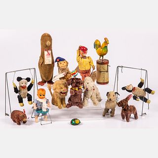American, German and Japanese Windup Toys