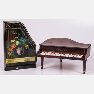 A Vintage Schoenhut Toy Piano