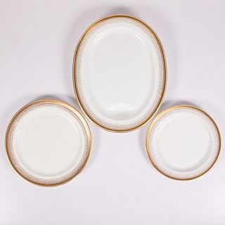A Set of Three Royal Doulton Porcelain Serving Platters