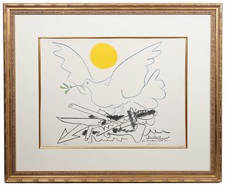 After Pablo Picasso 'Colombe Au Soleil' Lithograph