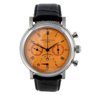 BELGRAVIA WATCH CO. - a limited edition gentleman's Power Tempo chronograph wrist watch. Number 112/