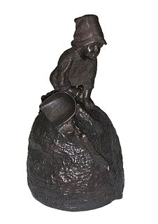 19th C. E. A. Lanceray (1848-1886), A Russian Bronze