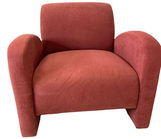 Art Deco Jazz Club Style Lounge Chair 