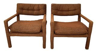Pair MILO BAUGHMAN Parsons Chairs 