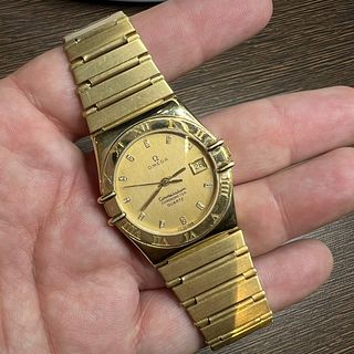 Omega Constellation 18K Yellow Gold Watch