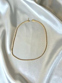 18k Diamond Tennis Necklace
