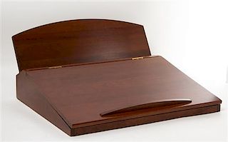 An American Cherry Table Top Lectern Width 23 inches.
