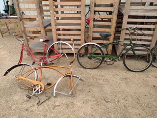 Schwinn bike frames,2mens,1 ladys