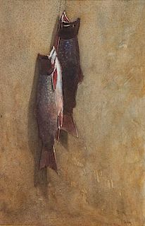 Thomas Aquinas Daly (b. 1937) Labrador Fish