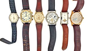 A lot of nine men's wrist watches