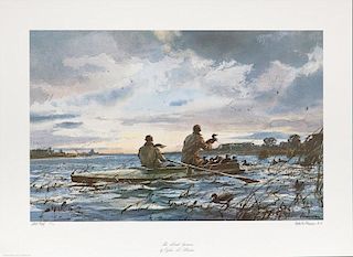 Ogden M. Pleissner (1905-1983) The Marsh Gunners