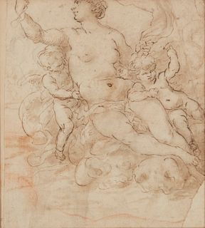 Attributed to Bernardo Strozzi (1581-1644, Italian)