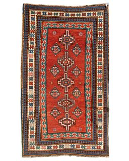 A Kazak area rug