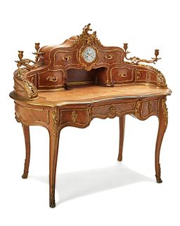 A French Louis XV-style writing desk