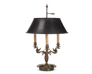 A French bouillotte table lamp