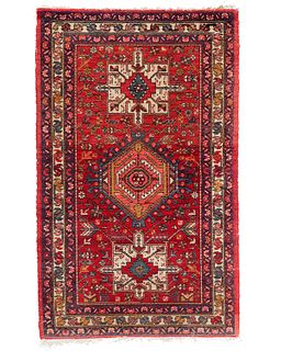 A Charageh area rug