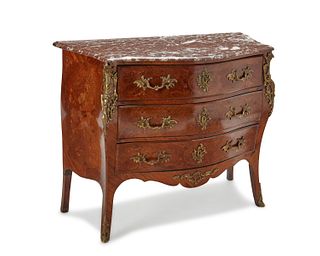 A French Louis XV-style commode