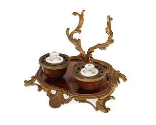 A French Louis XV-style inkwell