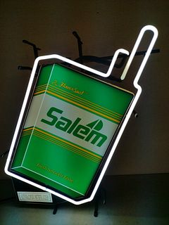 Salem neon sign