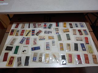 Collectable advertising safety match books
