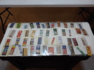 47 collectable safety match books
