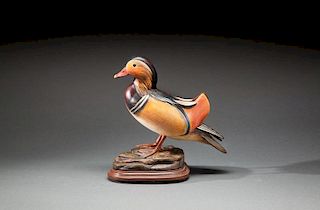 Mandarin Duck by William Gibian (b. 1946)