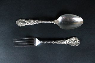 Twelve Gorham Sterling Silver "Versailles" Forks