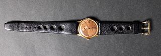 Vintage 18K Gold Cyma Triplex Mechanical Watch