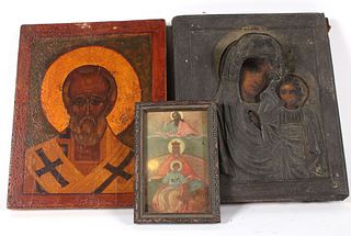 Three Religious Icons/Paintings