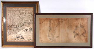 Two Maps, Amerique Meridionale & Il Piemonte