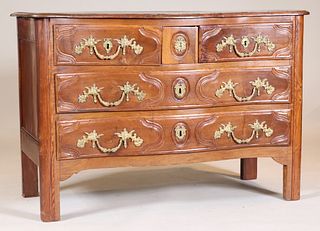 French Provincial Fruitwood Commode
