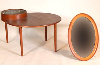 Danish Modern Walnut Low Table