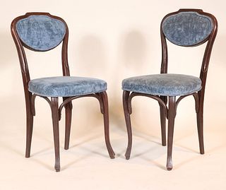 Pair of Victorian Mahogany Side Chairs