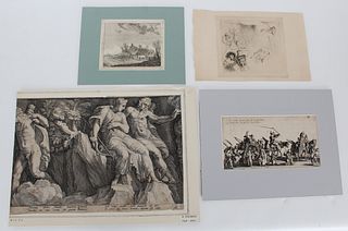 Collection of (4) Old Master Prints (images coming soon)