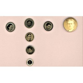 A SMALL CARD OF ASSORTED DIV 1 PHOTOGRAPHIC BUTTONS