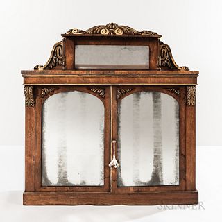 Regency Rosewood and Parcel-gilt Chiffonier