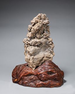An unique stone ornament