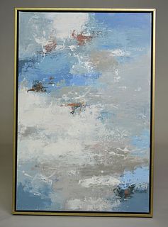 Abstract modern oil painting