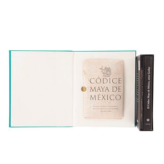 Martínez del Campo Lanz, Sofía / Moreno Toscano, Alejandra. Códice Maya de México. México: 2018 y 2021. Piezas: 2.