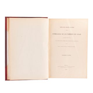 Peñafiel, Antonio. Nomenclatura Geográfica de México. México: Oficina Tipográfica de la Secretaría de Fomento, 1897.
