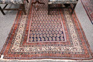 Oriental Hall Runner, probably northwest Persian, 6' 5" x 11' 5", (some wear spots).