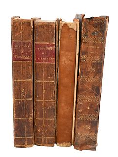 Four Books on The History of Virginia, volumes II and III, 1822; volume IV, 1816; volume I, 1804.