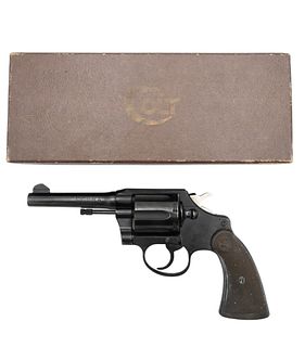 Colt Cobra .38 Special Revolver, having 4 inch barrel, original box included, having serial number written on bottom, along with paperwork. Provenance