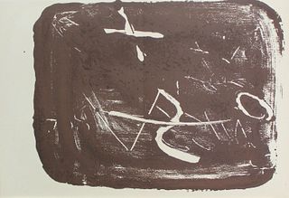 Antoni Tapies (After) - Monotype III