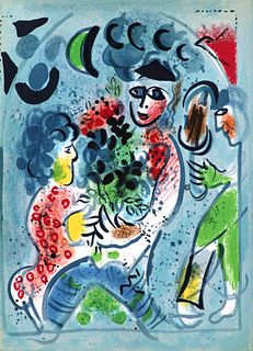 Marc Chagall - Untitled from Chagall Lithographe III