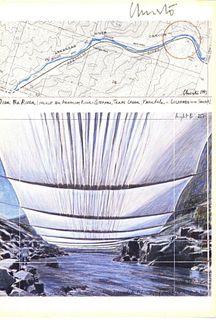 Christo - Over The River Project IV