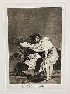 Francisco Goya - Mala Noche